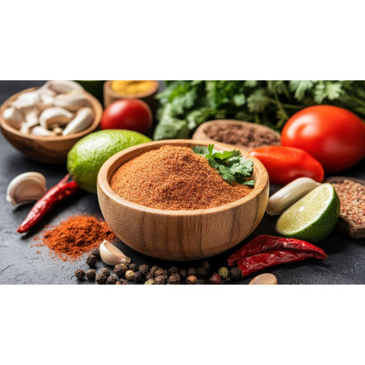 Chile lime seasoning blend with spicy and tangy flavor – ideal for fruit, tacos, grilled corn, and cocktail rims – SB Spices