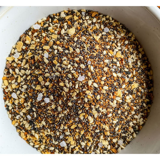 Everything Spice – sesame, garlic, onion, poppy seed, and salt blend for bagels, toast, eggs, and veggies – bold seasoning mix – SB Spices