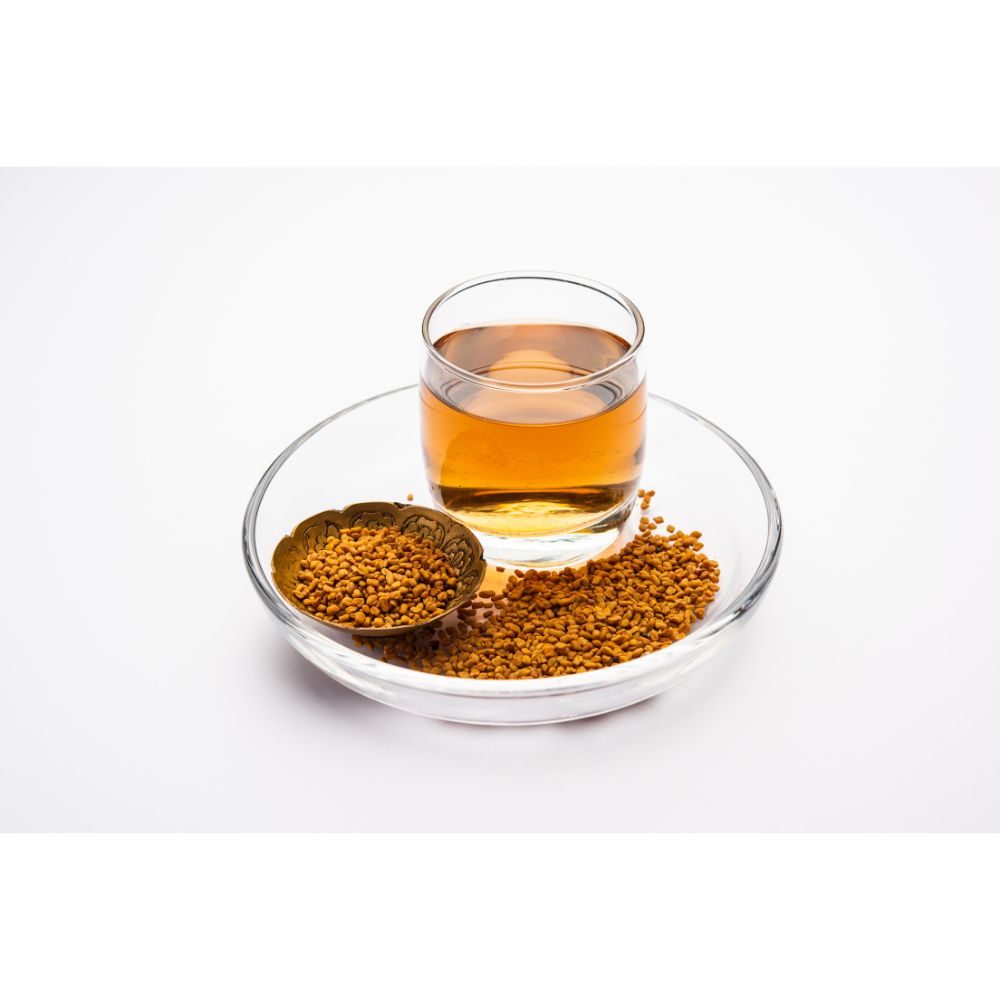 Fenugreek Seed – golden whole seeds with nutty, bitter-sweet flavor – used in curries, teas, and pickles – aromatic and authentic – SB Spices