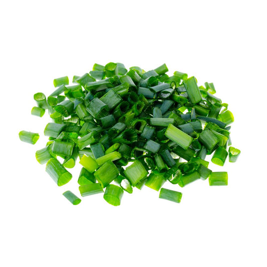 Dried chives cut – mild onion-flavored herb for soups, dips, baked potatoes, and sauces – vibrant green garnish – SB Spices