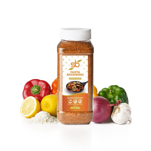 Fajita Seasoning spice blend with paprika, cumin, and garlic – bold Tex-Mex flavor for meat and veggies – SB Spices